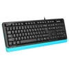 Клавиатура A4Tech Fstyler FKS10 черный/синий USB Клавиатура A4Tech Fstyler FKS10 черный/синий USB